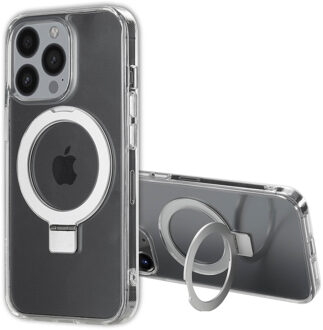 Accezz Ring Stand Backcover met MagSafe voor de Apple iPhone 13 Pro Max - Transparant