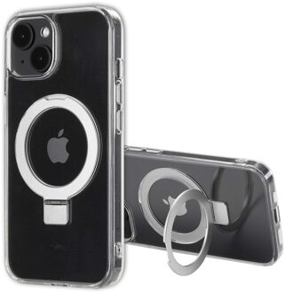 Accezz Ring Stand Backcover met MagSafe voor de Apple iPhone 14 - Transparant