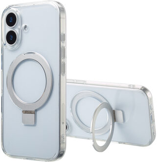 Accezz Ring Stand Backcover met MagSafe voor de Apple iPhone 17 - Transparant