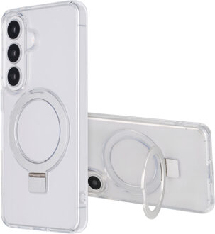 Accezz Ring Stand Backcover met MagSafe voor de Samsung Galaxy S26 - Transparant