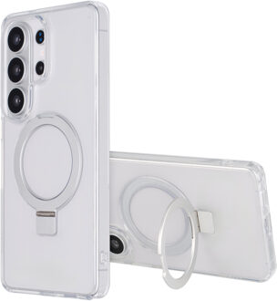 Accezz Ring Stand Backcover met MagSafe voor de Samsung Galaxy S26 Ultra - Transparant