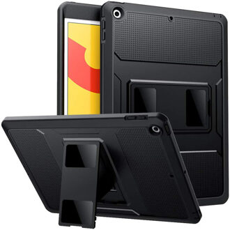 Accezz Rugged Back Case Ipad 10.2 (2019 / 2020) Tablethoes - Zwart