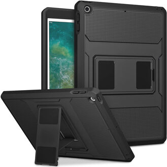 Accezz Rugged Back Case Ipad (2018) / (2017) Tablethoes - Zwart