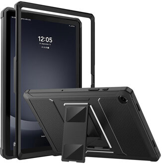 Accezz Rugged Back Case Samsung Galaxy Tab A9 Plus Tablethoesje Zwart