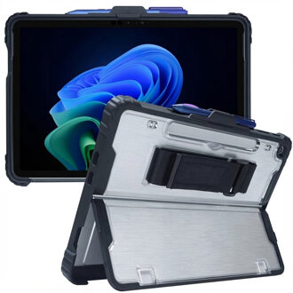 Accezz Rugged case met stand voor de Microsoft Surface Pro 12 - Zwart
