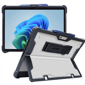 Accezz Rugged case met stand voor de Microsoft Surface Pro 9 / Pro 10 / Pro 11 - Zwart - 13