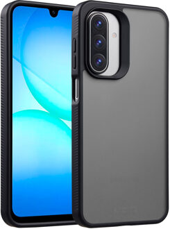 Accezz Rugged Frosted Backcover voor de Samsung Galaxy A17 - Zwart