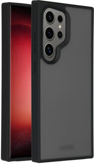 Accezz Rugged Frosted Backcover voor de Samsung Galaxy S24 Ultra - Zwart