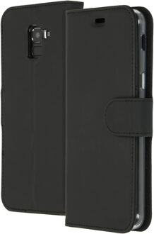 Accezz Samsung Galaxy J6 Booklet Wallet Case Zwart