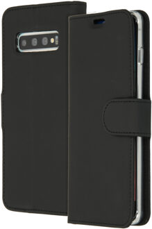 Accezz Samsung Galaxy S10 Booklet Wallet Case Zwart