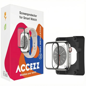 Accezz Screenprotector met applicator voor de Apple Watch Series 1-3 - 38 mm Transparant