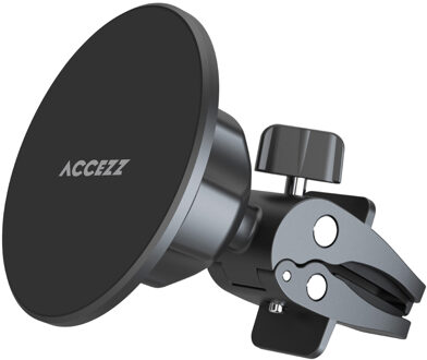 Accezz Telefoonhouder auto - MagSafe - Inclusief Magnetische Cirkel - Ventilatierooster - Zwart - 6.7