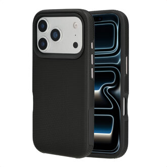 Accezz Tough Backcover met MagSafe voor de Apple iPhone 17 Pro - Zwart