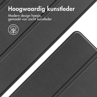 Accezz Trifold Bookcase Samsung Galaxy Tab S9 Tablethoesje Zwart