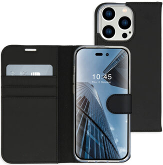 Accezz Wallet Case voor Apple iPhone 14 Pro Max Telefoonhoesje Zwart