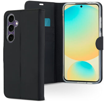 Accezz Wallet Softcase Bookcase Samsung Galaxy S24 FE Telefoonhoesje Zwart