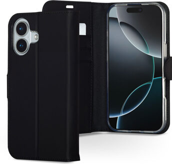 Accezz Wallet Softcase Bookcase voor de Apple iPhone 17 - Zwart