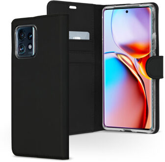 Accezz Wallet Softcase Bookcase voor de Motorola Edge 40 Pro - Zwart