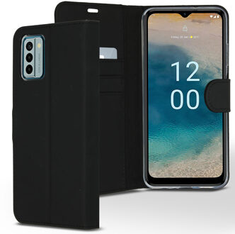 Accezz Wallet Softcase Bookcase voor de Nokia G22 - Zwart