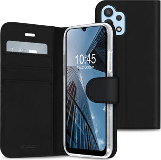 Accezz Wallet Softcase Bookcase voor de Samsung Galaxy A32 (4G) - Zwart