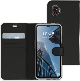 Accezz Wallet Softcase Bookcase voor de Samsung Galaxy Xcover 6 Pro - Zwart