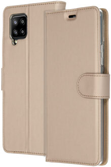 Accezz Wallet Softcase Booktype Samsung Galaxy A42 hoesje - Goud