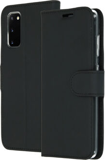 Accezz Wallet Softcase Booktype Samsung Galaxy S20 hoesje - Zwart