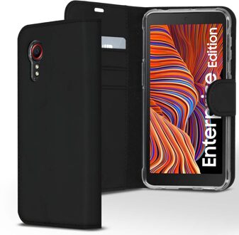 Accezz Wallet Softcase Booktype Samsung Galaxy Xcover 5 hoesje - Zwart