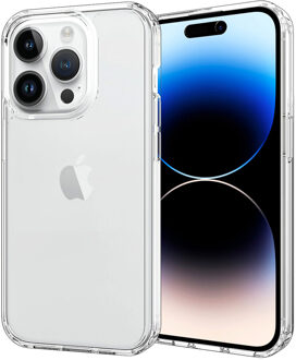 Accezz Xtreme Impact Backcover iPhone 15 Pro Telefoonhoesje Transparant