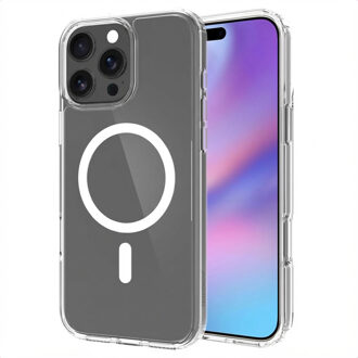 Accezz Xtreme Impact Backcover met MagSafe voor de Apple iPhone 17 Pro Max - Transparant