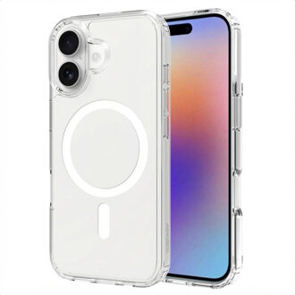 Accezz Xtreme Impact Backcover met MagSafe voor de Apple iPhone 17 - Transparant