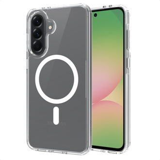 Accezz Xtreme Impact Backcover met MagSafe voor de Samsung Galaxy A56 - Transparant