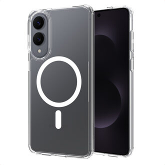 Accezz Xtreme Impact Backcover met MagSafe voor de Samsung Galaxy S25 Edge - Transparant