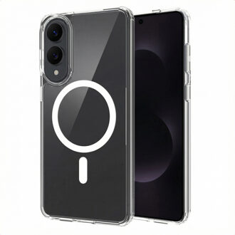 Accezz Xtreme Impact Backcover met MagSafe voor de Samsung Galaxy S25 Edge - Transparant