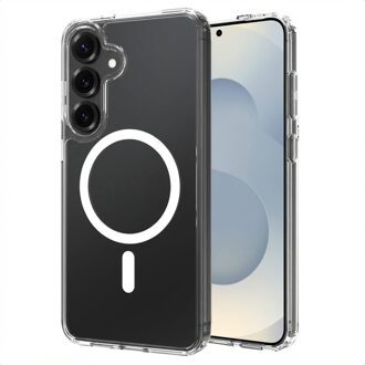 Accezz Xtreme Impact Backcover met MagSafe voor de Samsung Galaxy S25 Plus - Transparant