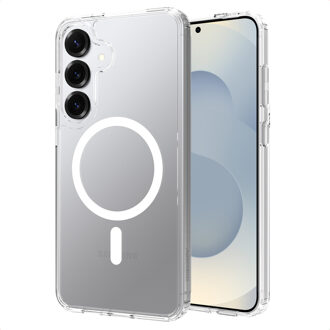 Accezz Xtreme Impact Backcover met MagSafe voor de Samsung Galaxy S25 Plus - Transparant