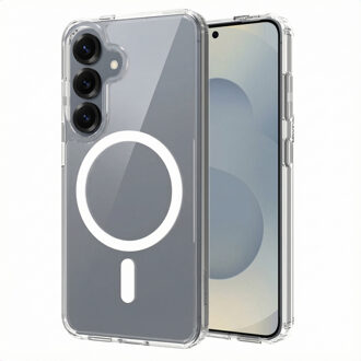 Accezz Xtreme Impact Backcover met MagSafe voor de Samsung Galaxy S25 - Transparant