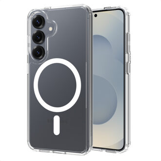 Accezz Xtreme Impact Backcover met MagSafe voor de Samsung Galaxy S25 - Transparant