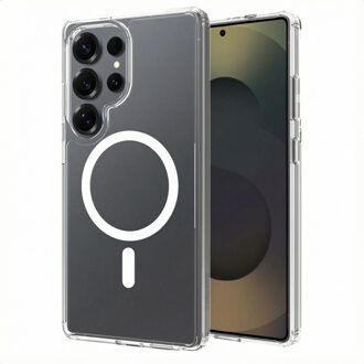 Accezz Xtreme Impact Backcover met MagSafe voor de Samsung Galaxy S25 Ultra - Transparant