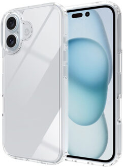 Accezz Xtreme Impact Backcover voor de Apple iPhone 16 - Transparant