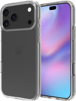 Accezz Xtreme Impact Backcover voor de Apple iPhone 17 Pro Max - Transparant