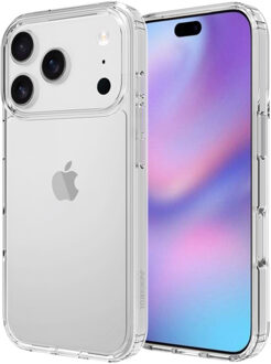 Accezz Xtreme Impact Backcover voor de Apple iPhone 17 Pro - Transparant