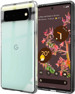 Accezz Xtreme Impact Backcover voor de Google Pixel 6 - Transparant
