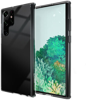Accezz Xtreme Impact Backcover voor de Samsung Galaxy S22 Ultra - Transparant