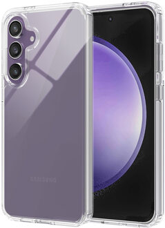 Accezz Xtreme Impact Backcover voor de Samsung Galaxy S24 FE - Transparant