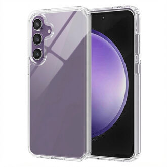 Accezz Xtreme Impact Backcover voor de Samsung Galaxy S24 FE - Transparant