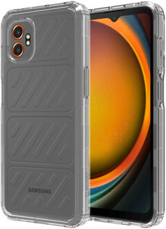Accezz Xtreme Impact Backcover voor de Samsung Galaxy Xcover 7 Pro - Transparant