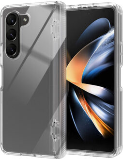 Accezz Xtreme Impact Backcover voor de Samsung Galaxy Z Fold 5 - Transparant