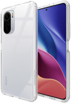 Accezz Xtreme Impact Backcover voor de Xiaomi Poco F3 - Transparant