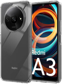 Accezz Xtreme Impact Backcover voor de Xiaomi Redmi A3 - Transparant